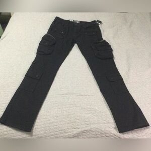 Decibel Cargo Pocket Jeans Black Men’s Size 32x34
